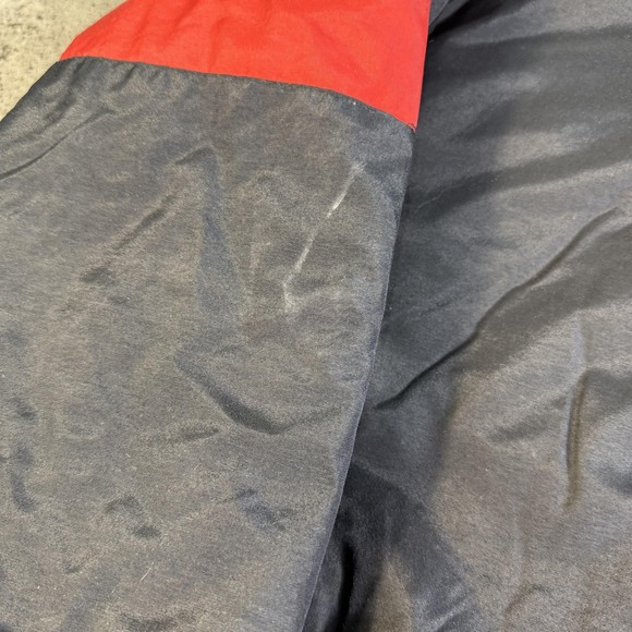 Vintage Chicago Bulls Jacket Puffer Mens XL Black Red NBA Basketball Logo 7 90s - Picture 5 of 11